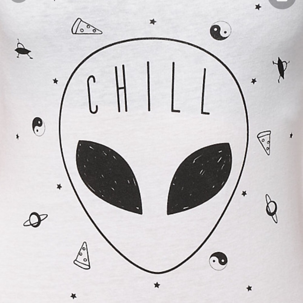 Alien chill shirt